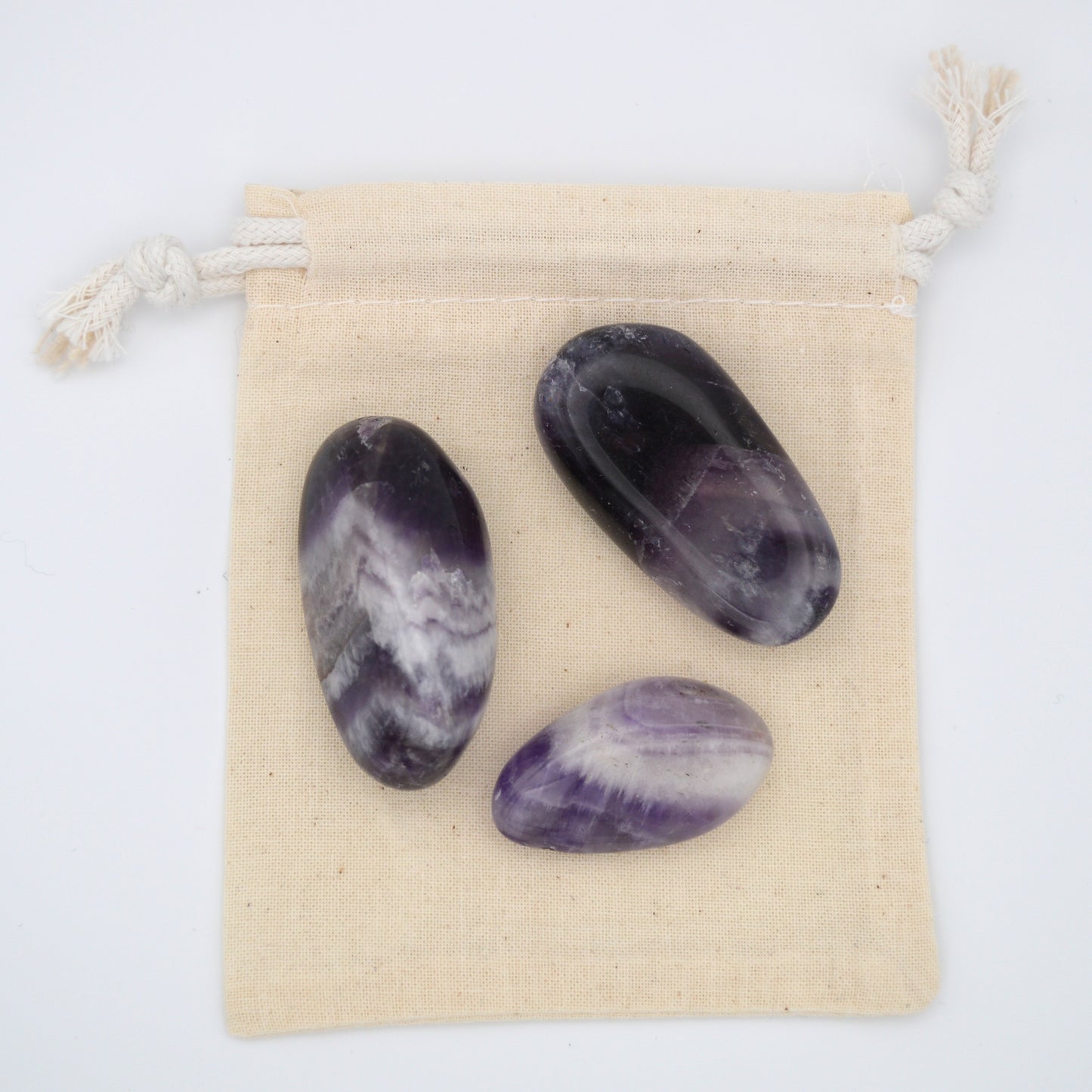 Amethyst (Chevron) Handschmeichler